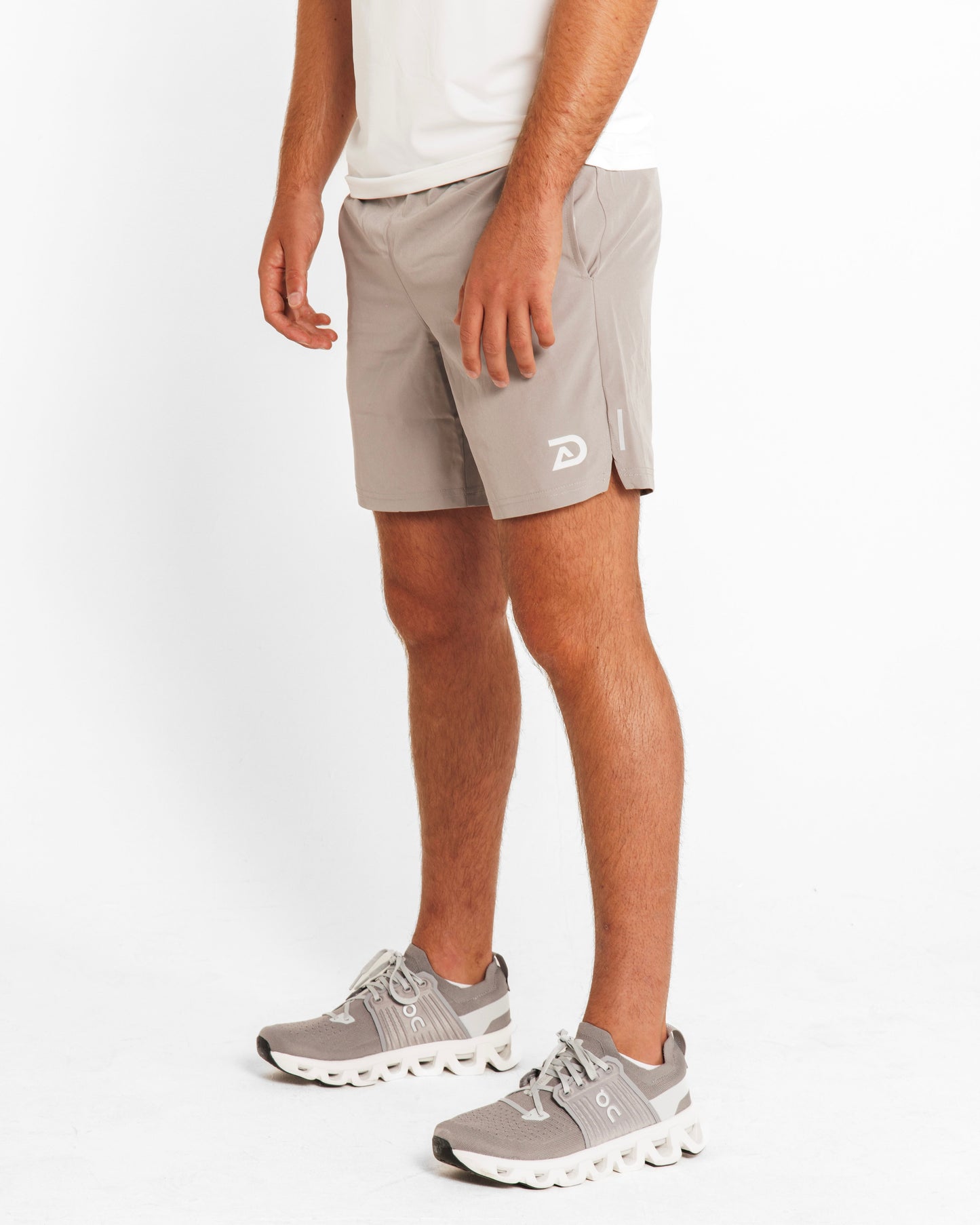 Active Shorts - Stone Grey